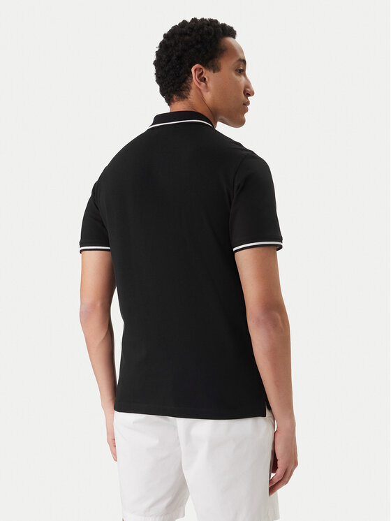 Emporio Armani Emporio Armani Tricou polo EM001380 AF20424 UC001 Negru Regular Fit