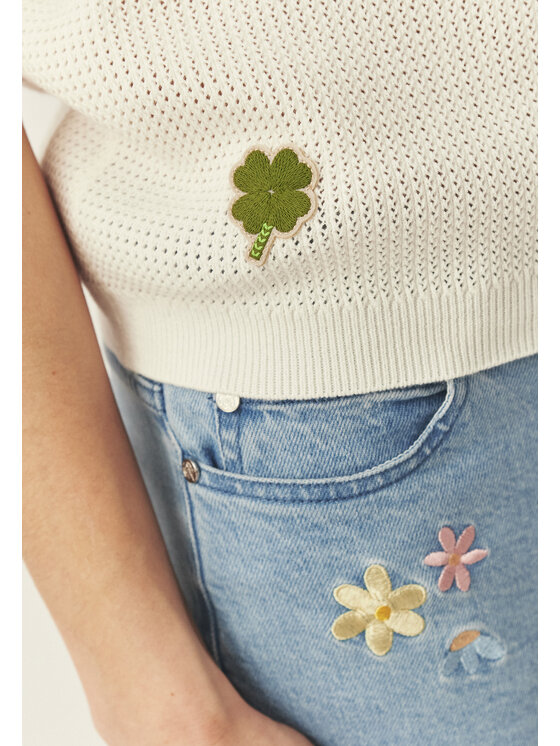 TATUUM Tatuum Blúzka TISA Biela Classic Fit