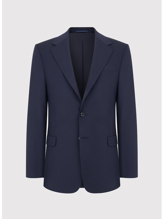 Pako Lorente Pako Lorente Marynarka P000P-3G-005 Granatowy Slim Fit