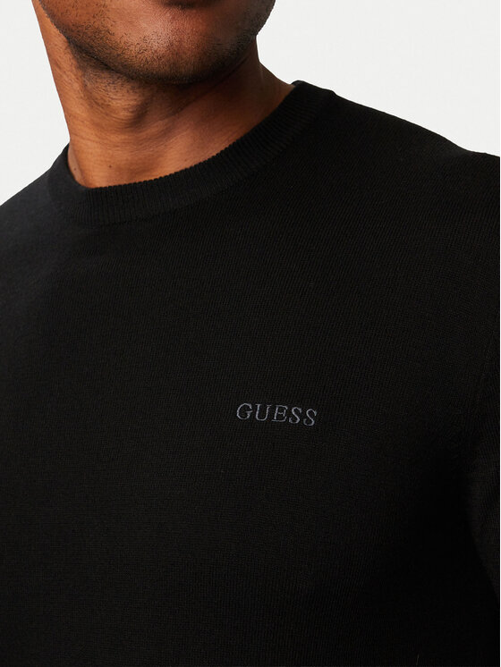 Guess Guess Džemper M6YR07 Z0912 Crna Regular Fit