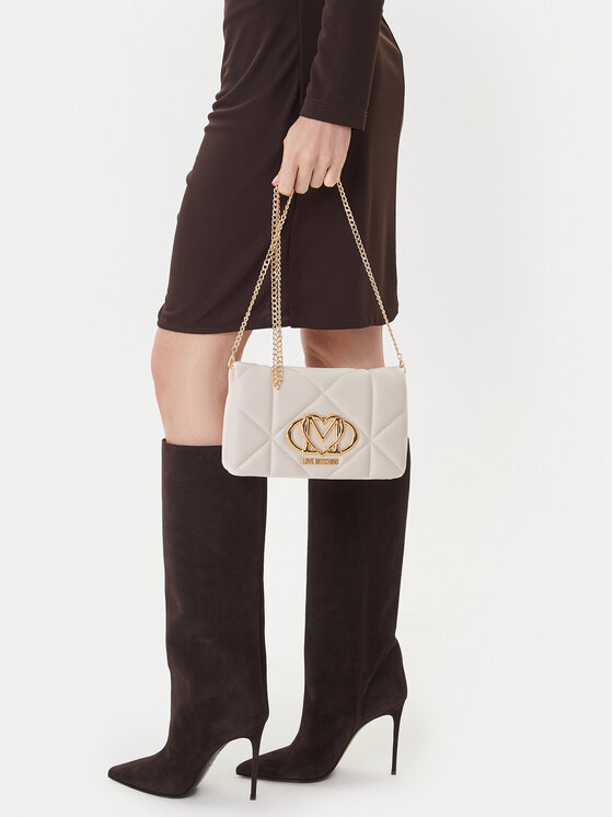 LOVE MOSCHINO LOVE MOSCHINO Torbica JC4043PP0NLC0110 Écru