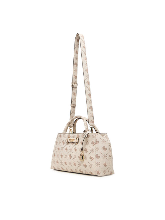 Guess Guess Kabelka Carrie Logo HWGP98 98060 Écru