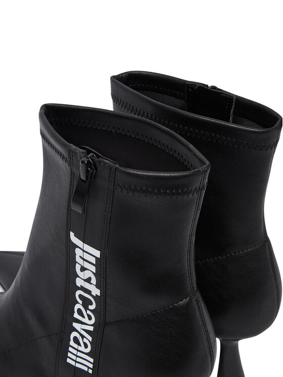 Just Cavalli Just Cavalli Členková obuv 79RA3S42 ZSD55 Čierna