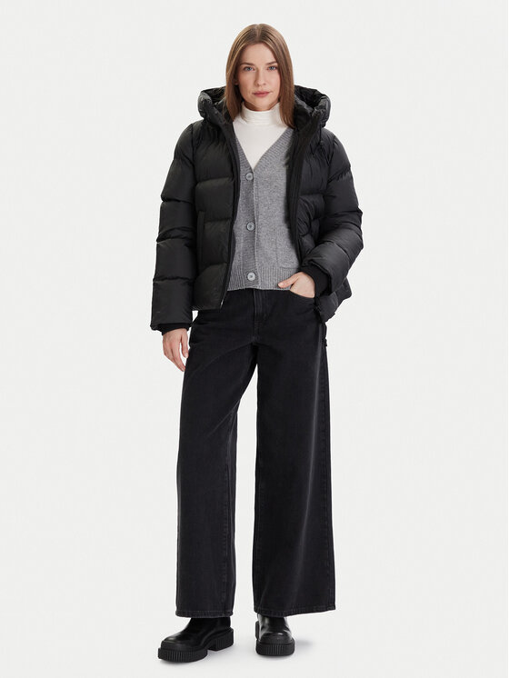 Marc O'Polo Denim Marc O'Polo Denim Pūkinė striukė 500 0006 296 Juoda Regular Fit