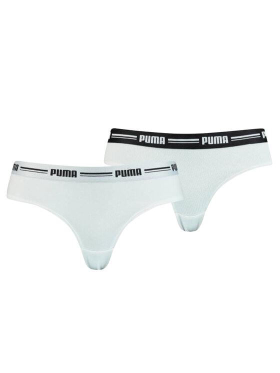 Puma Puma Culotte classiche Puma Brazilian Briefs 2 Pack Bianco
