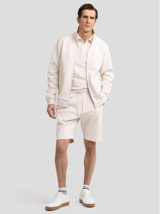 BIG STAR BIG STAR Polo WLADYM_103_150 Beżowy Basic Fit