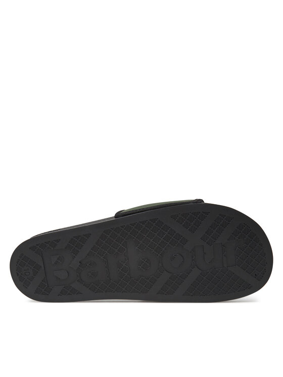 Barbour Barbour Klapki MBS0020GN51 Zielony