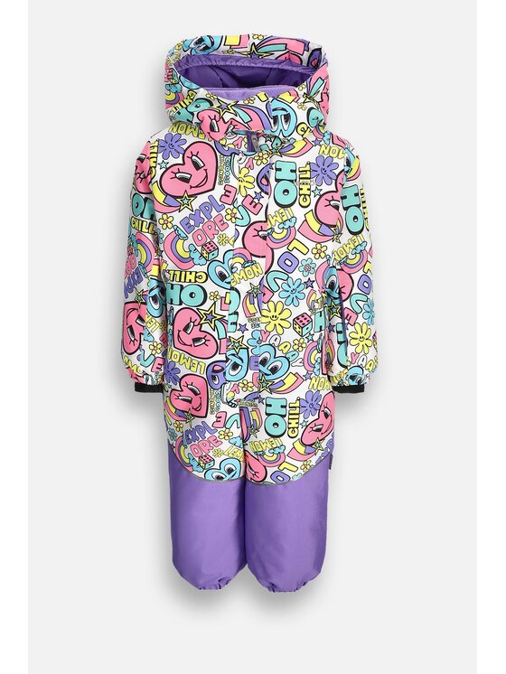 Lemon Explore Lemon Explore Kombinezon zimowy ZL6156201OSG-022 Kolorowy Regular Fit