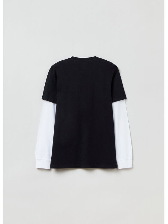 OVS OVS Bluse GRAND & HILLS 1606339 Schwarz Regular Fit