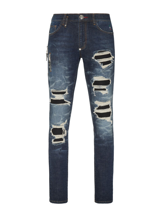 PHILIPP PLEIN PHILIPP PLEIN Jeansy 9215 Niebieski jasny Skinny Fit