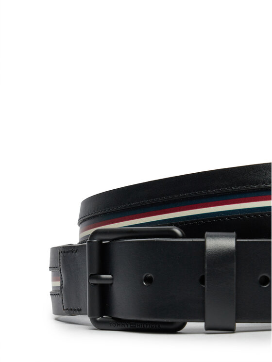 Tommy Hilfiger Tommy Hilfiger Curea pentru Bărbați Casual AM0AM12813 Negru