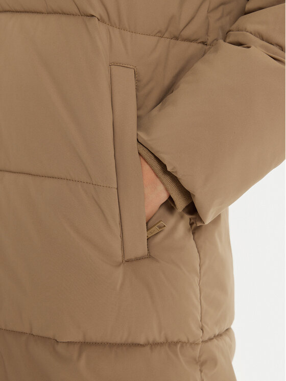 Guess Jeans Guess Jeans Daunenjacke W4BL24 WGII2 Beige Regular Fit