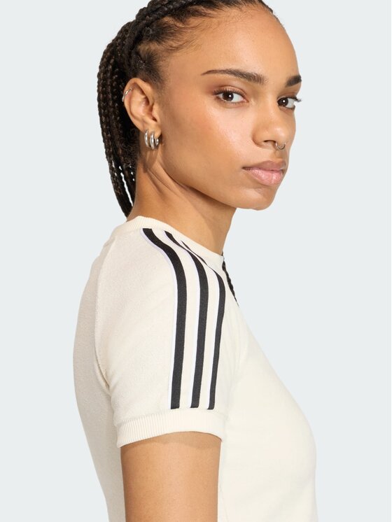 adidas adidas T-Shirt TERRY TOWEL CALI TEE Biały