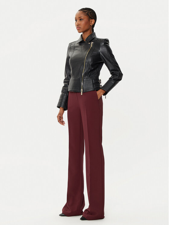 Marciano Guess Marciano Guess Шкіряна куртка 5RGL11 7167Z Чорний Regular Fit