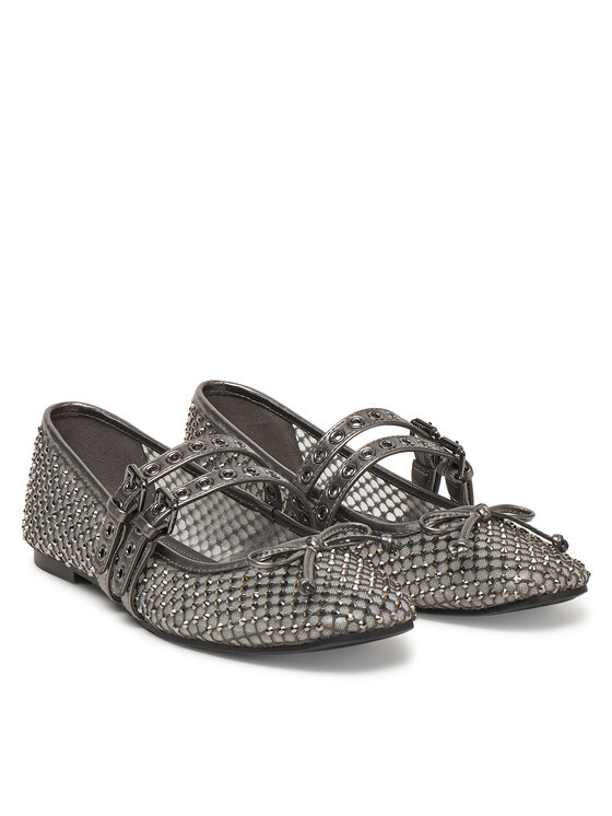 Guess Guess Baleriny FLJKNN FAB02 Srebrny