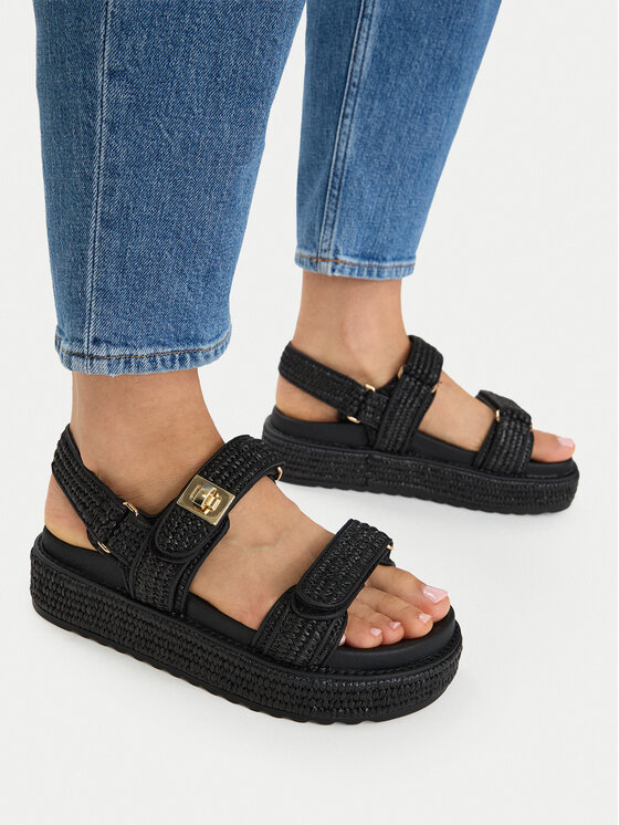 Steve Madden Steve Madden Szandál Bigmona 11003034 Fekete