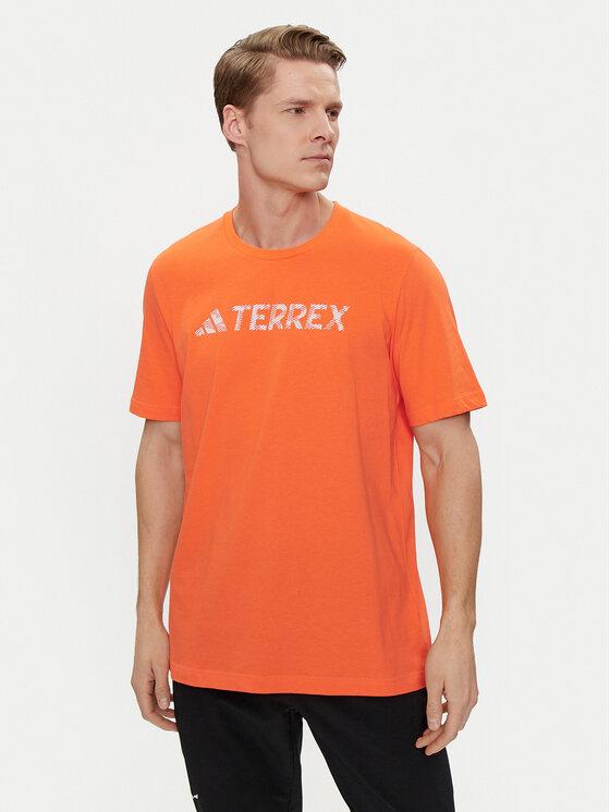 Adidas T-shirt Terrex Classic Logo T-Shirt HY1694 Narančasta Regular Fit