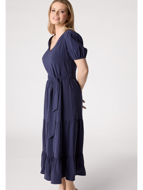 QUIOSQUE QUIOSQUE Každodenné šaty 4VF001 Tmavomodrá Regular Fit