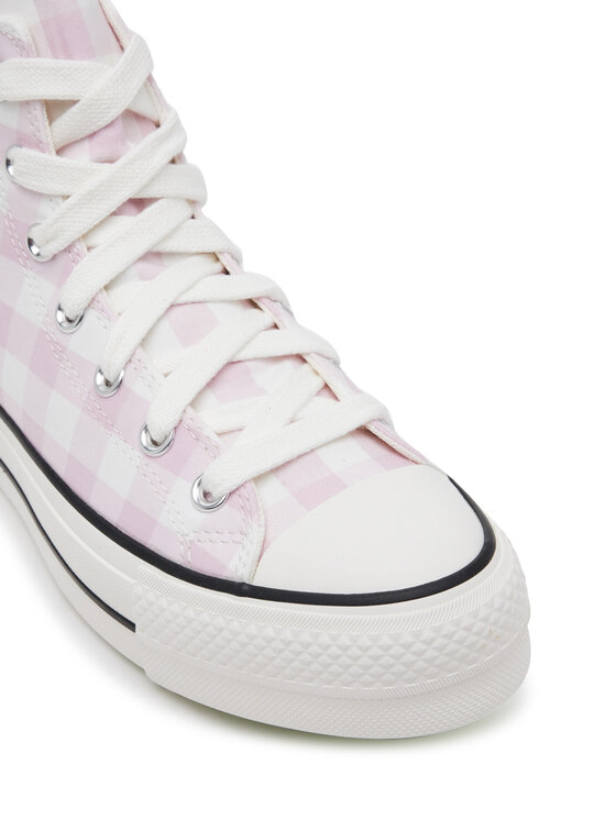 Converse Converse Plátenky Chuck Taylor All Star Lift Platform Gingham A13663C Ružová