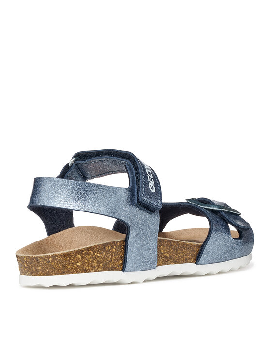 Geox Geox Sandály J Adriel Girl J028MC 000BJ C4005 S Modrá
