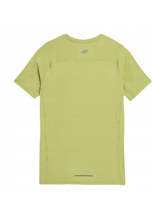 4F 4F T-Shirt TFTSM171 Zielony Comfortable Fit