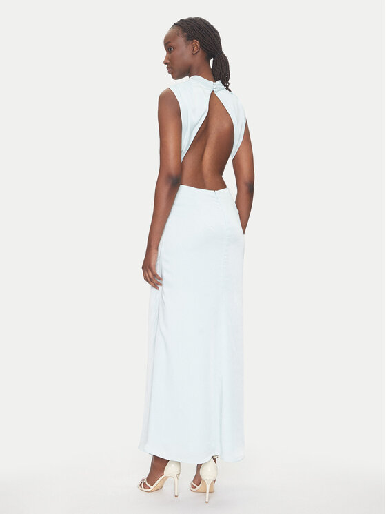 Bardot Bardot Официална рокля 59868DB Светлосин Regular Fit