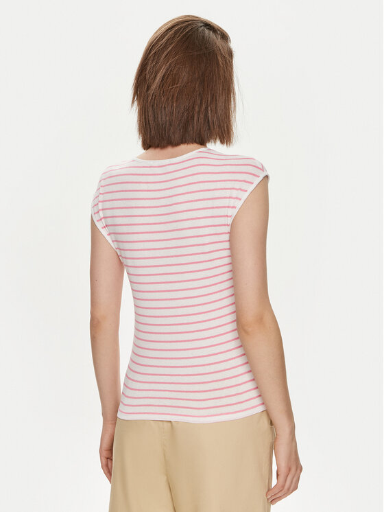 United Colors Of Benetton United Colors Of Benetton T-krekls 3NRAD107J Rozā Regular Fit