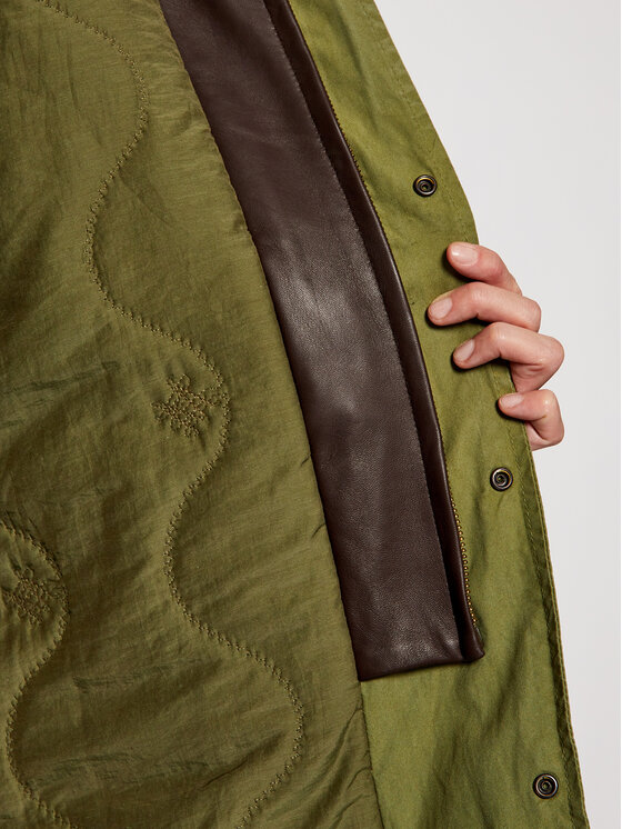 Mr & Mrs Italy Mr & Mrs Italy Parka 192PK1001S Roheline Regular Fit