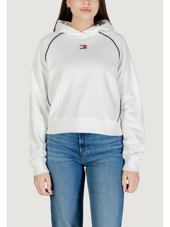 Tommy Jeans Tommy Jeans Μπλούζα DW0DW22544 Λευκό Casual Fit