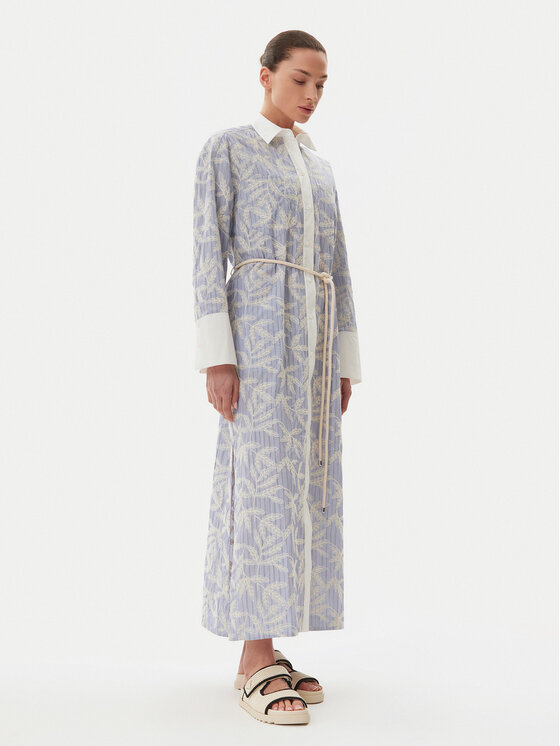 Munthe Munthe Marškinių tipo suknelė Filira 251134625136 Žydra Loose Fit