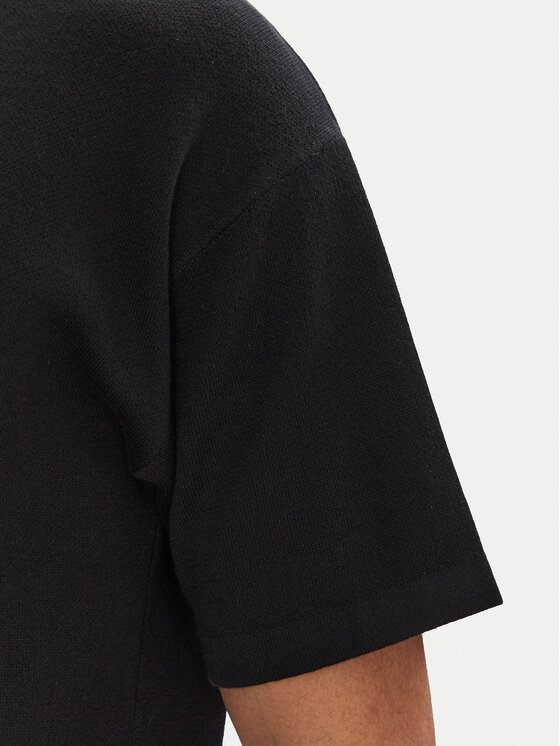 Jack&Jones Jack&Jones Polo Troy 12269617 Crna Relaxed Fit