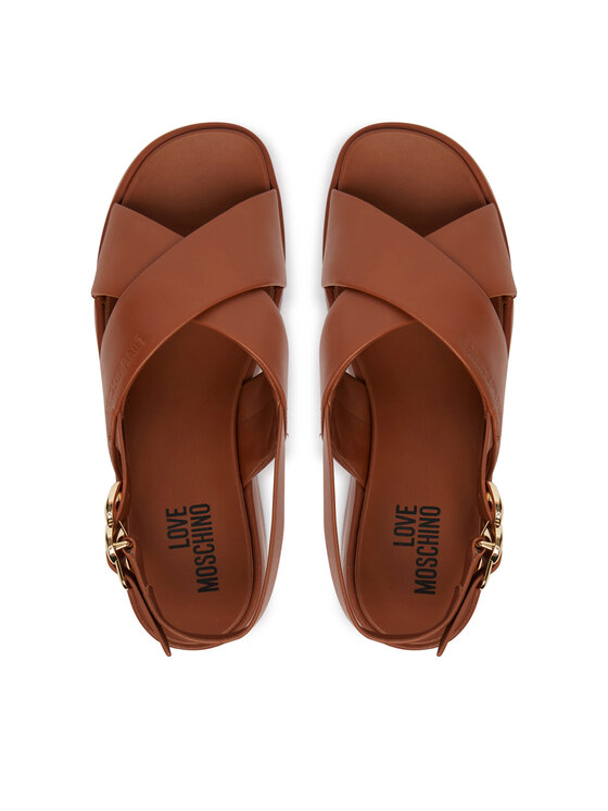 LOVE MOSCHINO LOVE MOSCHINO Sandały JA16137I0OIA0200 Brązowy