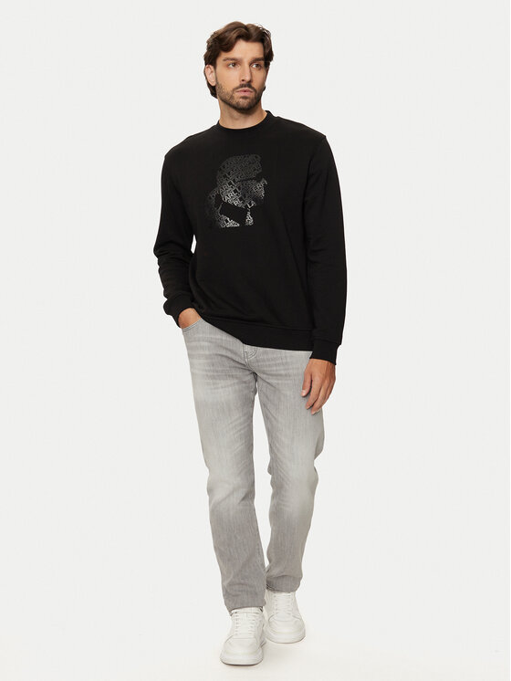 KARL LAGERFELD KARL LAGERFELD Jopa 705039 544910 Črna Regular Fit