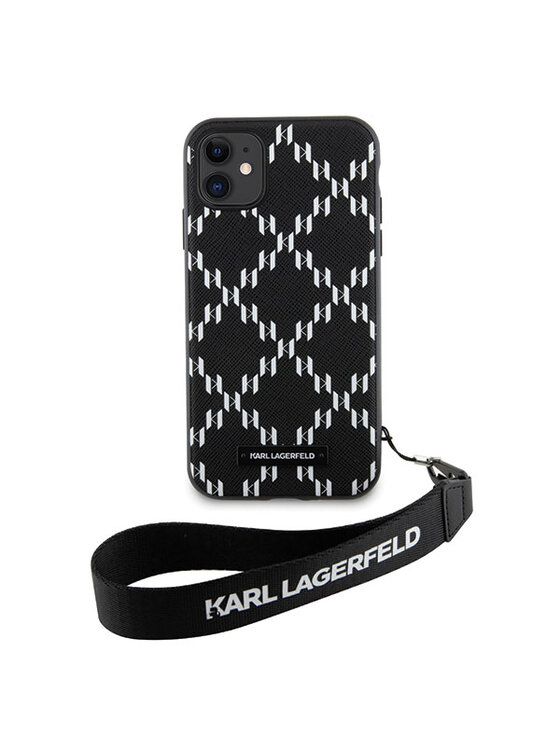 KARL LAGERFELD KARL LAGERFELD Etui na telefon iPhone 11 Czarny
