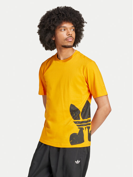 Adidas Majica Supply Street IX6749 Oranžna Regular Fit