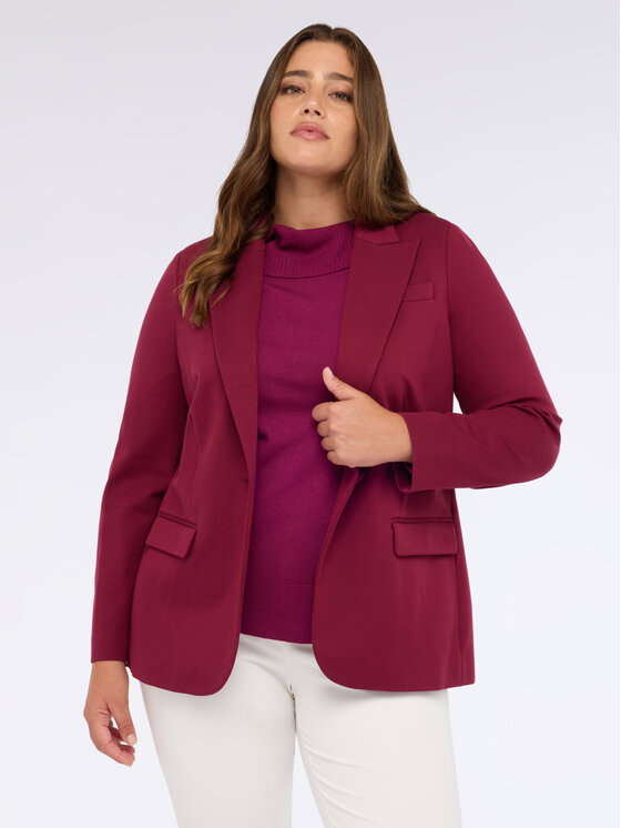 Fiorella Rubino Fiorella Rubino Giacca outdoor Q540T000223N036 Bordeaux Regular Fit