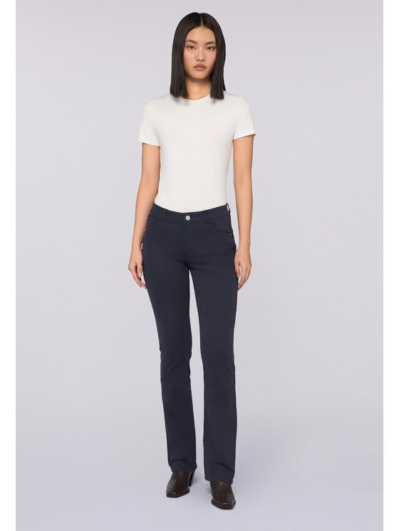 Trussardi Trussardi Pantaloni di tessuto P7019100290N034 Celeste Slim Fit