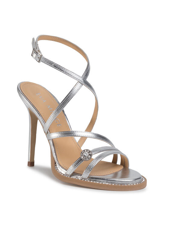 Eva Minge Eva Minge Sandalen EM-53-07-000809 Silberfarben