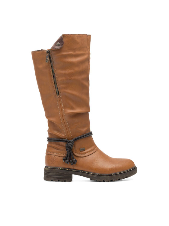 Rieker Rieker Kozačky Z4758-24 Hnědá