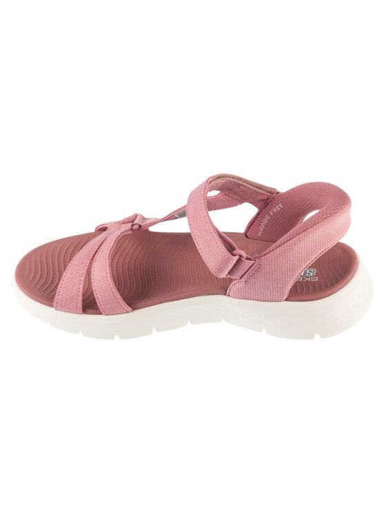 Skechers Skechers Sandały Slip-Ins: Go Walk Flex Sandal - Illuminate Różowy
