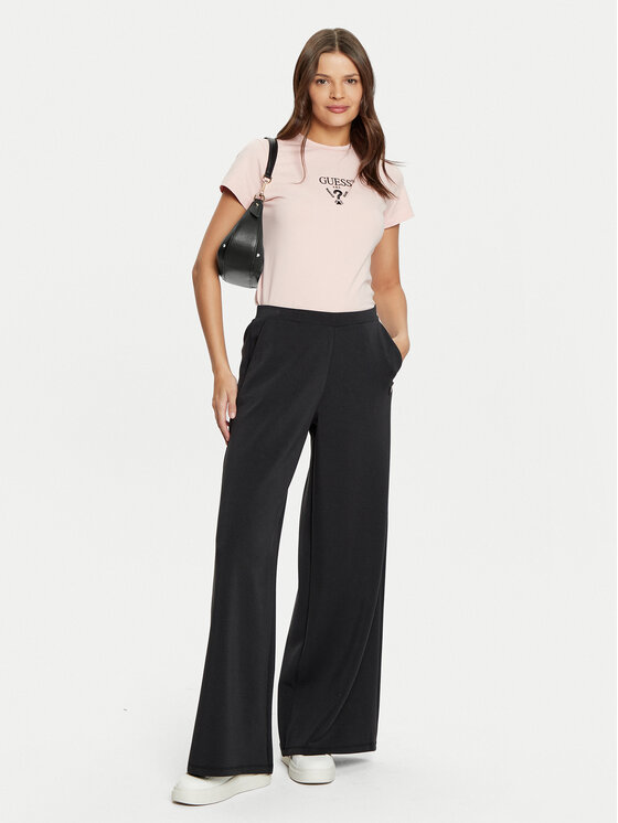 Guess Guess T-shirt V4YI21 KCDH1 Rosa Slim Fit