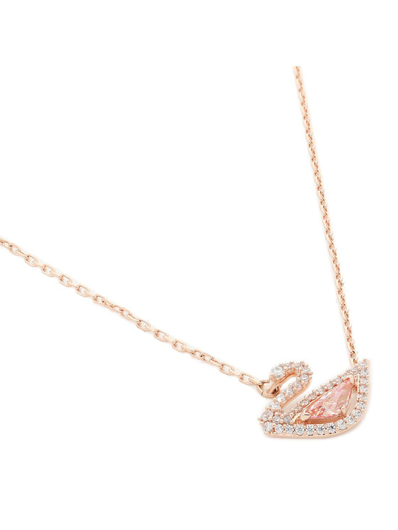 Swarovski Swarovski Намисто Dazzling Swan Necklace 5469989 Рожевий