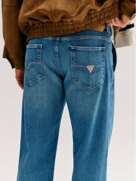 Guess Guess Jeansy 181101 Niebieski Regular Fit