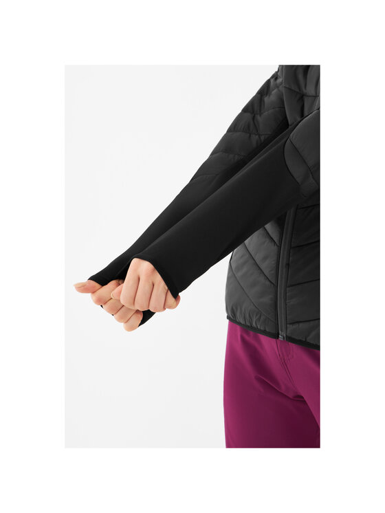 Viking Viking Kurtka przejściowa Kurtka Becky Warm Pro Polartec Primaloft Czarny Regular Fit