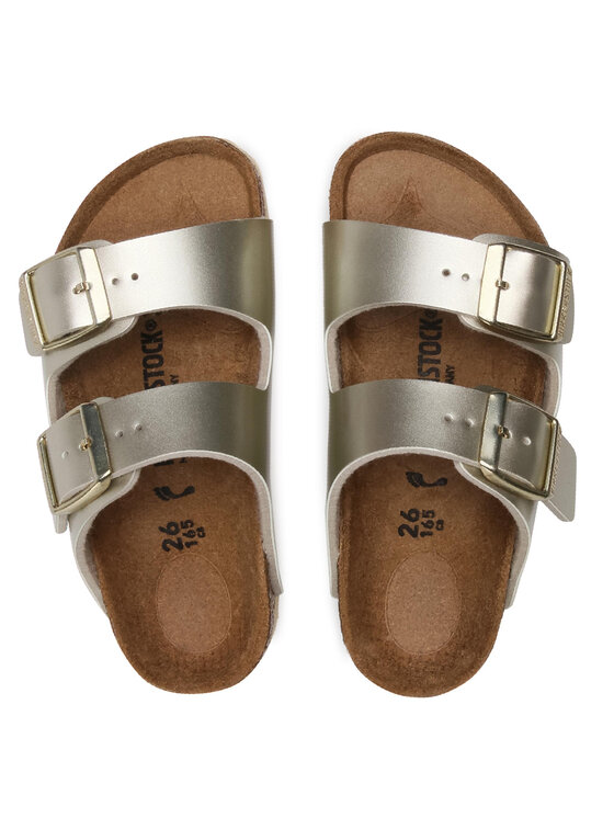 Birkenstock Birkenstock Nazouváky Arizona Kids 1014841 Zlatá
