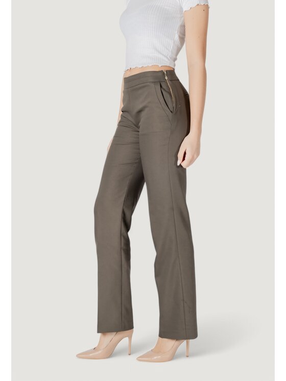 Morgan De Toi Morgan De Toi Pantaloni chino CITY Verde Casual Fit