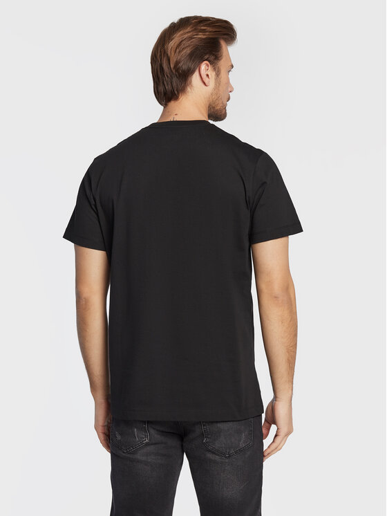 Jack Wolfskin Jack Wolfskin T-shirt Essential 1808382 Crna Regular Fit