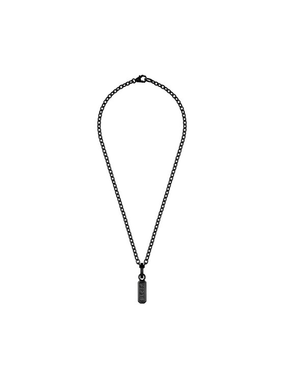 Colier PHILIPP PLEIN Gothic Tag PJTEA09NU Argintiu