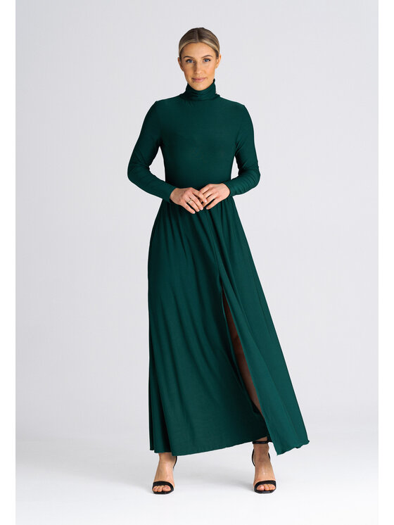 FIGL FIGLFIGL Vestito SUKIENKA M936 Verde Regular Fit