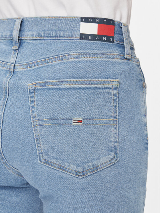 Tommy Jeans Tommy Jeans Traperice Sylvia DW0DW17110 Plava Skinny Fit